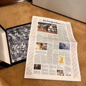 Newspaper puzzle